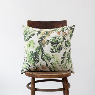 Tropical Linen Cushion Cover 