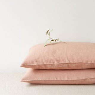 Cafe Creme Washed Linen Pillowcase 1