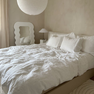 White Linen Pillowcase 3