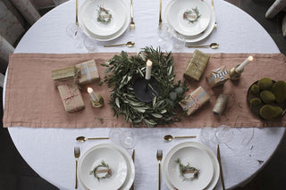 3 WAYS TO DRESS YOUR DINNING TABLE FOR CHRISTMAS - Linen Tales USA 