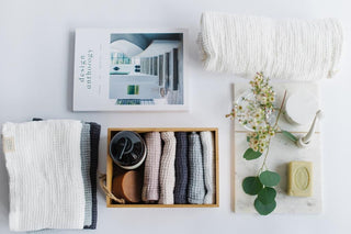THE EVERYDAY LUXURY OF LINEN WAFFLE TOWELS - Linen Tales USA 