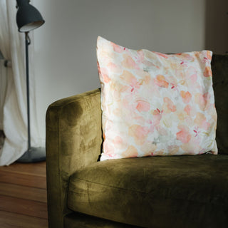 Floral Linen Cushion Cover 2