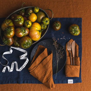 Hazelnut Linen Napkins Set of 2 5