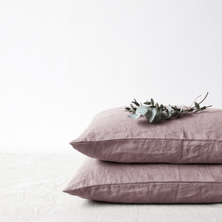 Ashes of Roses Linen Pillowcase - Linen Tales USA 