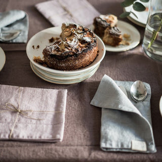 Ashes of Roses Linen Tablecloth - Linen Tales 4