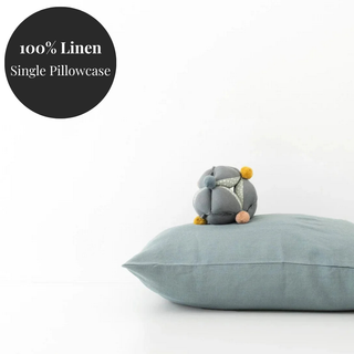 Kids Blue Fog Linen Pillowcase 