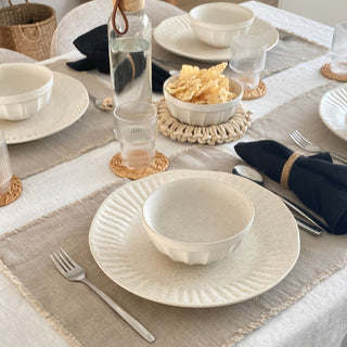 Black Linen Napkins Set of 2 - Linen Tales 3