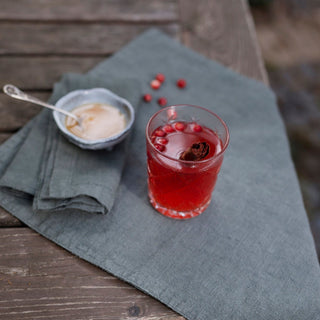 Blue Fog Linen Placemat - Linen Tales 2