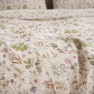 Botany 2 Linen Duvet Cover Set - Linen Tales 4