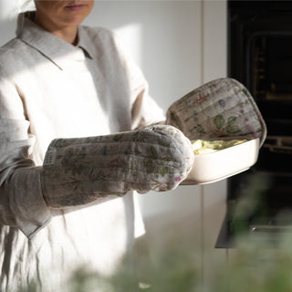 Botany Linen Oven Mitt - Linen Tales 4