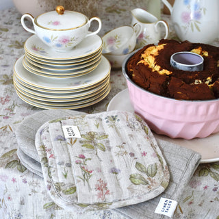 Botany Linen Potholder - Linen Tales 4