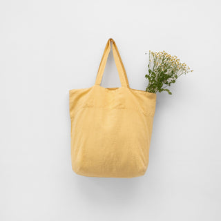 Butter Linen Big Bag - Linen Tales USA 