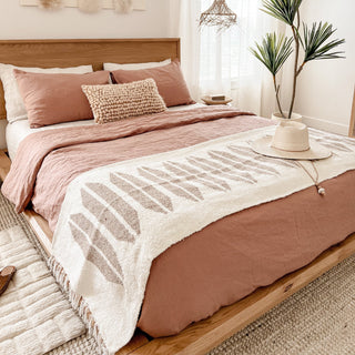 Cafe Creme Linen Duvet Cover Set - Linen Tales 6