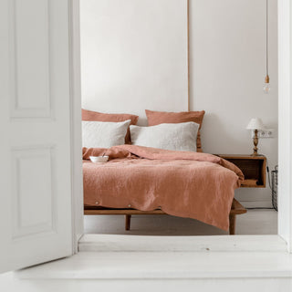 Cafe Creme Linen Duvet Cover Set - Linen Tales 3