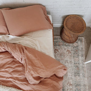 Cafe Creme Linen Pillowcase - Linen Tales 4