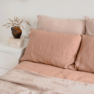 Cafe Creme Linen Pillowcase - Linen Tales 3