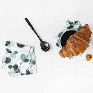 Eucalyptus Linen Coasters Set of 4 - Linen Tales 2