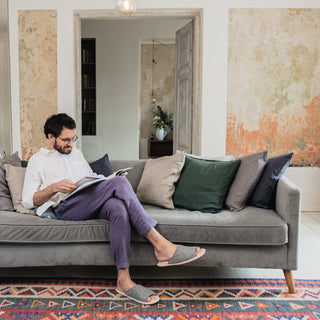 Forest Green Linen Cushion Cover - Linen Tales 3