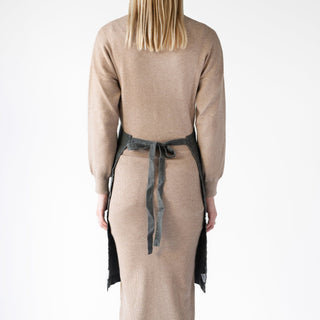 Forest Green Linen Daily Apron - Linen Tales 2