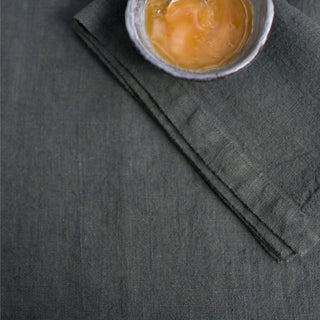 Forest Green Linen Tablecloth - Linen Tales 2