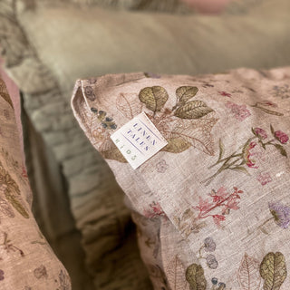 Kids Botany Linen Pillowcase - Linen Tales 4