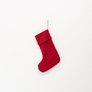 Lava Falls Linen Christmas Stocking - Linen Tales USA 