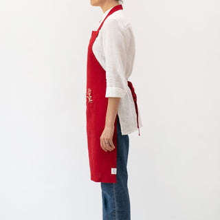 Lava Falls Linen Daily Apron - Linen Tales 2