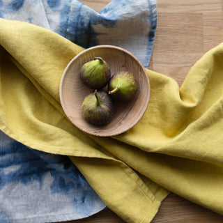 Lemon Curry Linen Kitchen Towel - Linen Tales 3