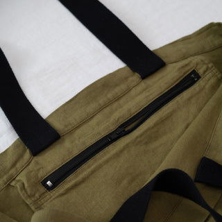 LIMITED EDITION Ashberry Twill Linen Shoulder Bag - Linen Tales 4