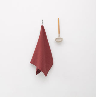 Marsala Linen Kitchen Towel - Linen Tales 