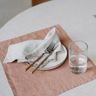 Melange Lightweight Linen Napkins Set of 2 - Linen Tales 5