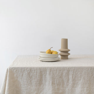 Melange Lightweight Linen Tablecloth - Linen Tales 