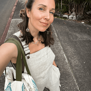 Melange Linen Elm Overalls - Linen Tales 5