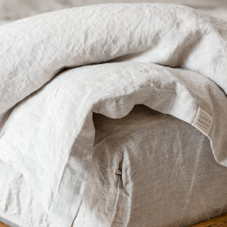 Melange Linen Flat Sheet - Linen Tales 4