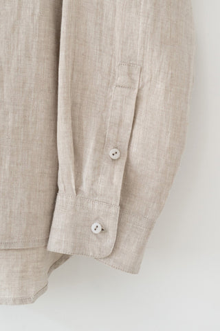 Melange Linen Larch Shirt - Linen Tales 7