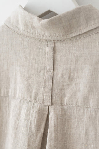 Melange Linen Larch Shirt - Linen Tales 5