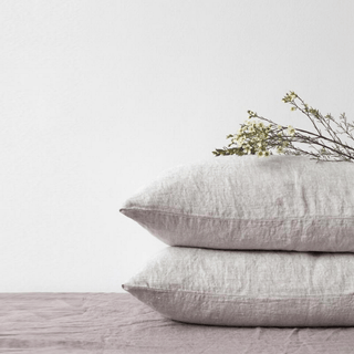 Melange Linen Pillowcase - Linen Tales USA 