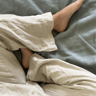 Melange Linen Primrose Loungewear Set - Linen Tales 7