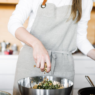 Natural Linen Luxury Apron - Linen Tales 3