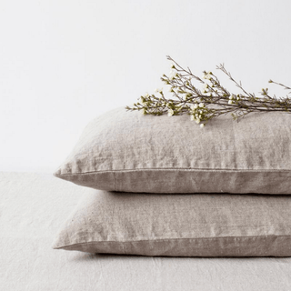 Natural Linen Pillowcase - Linen Tales USA 