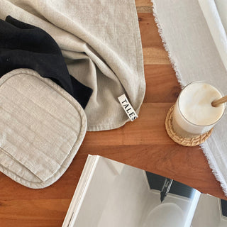 Natural Linen Potholder - Linen Tales 3