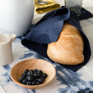 Navy Linen Napkins Set of 2 - Linen Tales 