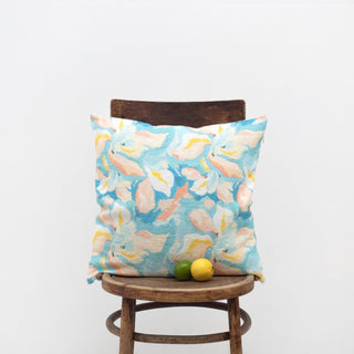 Pastel Iris Linen Cushion Cover - Linen Tales 