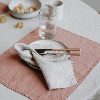 Cafe Creme Lightweight Linen Placemat 6