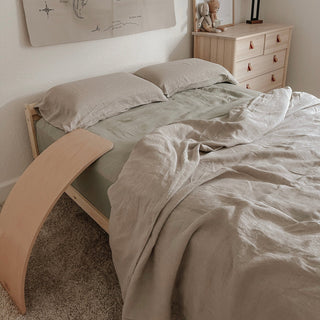 Sage Linen Flat Sheet - Linen Tales 2