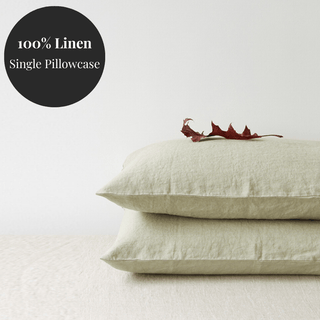 Sage Linen Pillowcase - Linen Tales USA 