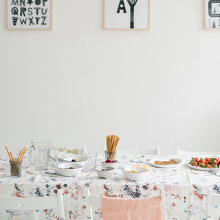 Watercolour Linen Tablecloth 2