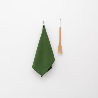 True Green Linen Kitchen Towel - Linen Tales 