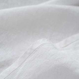 White Lightweight Linen Tablecloth - Linen Tales 3