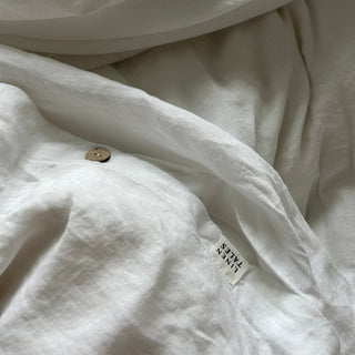 White Linen Duvet Cover - Linen Tales 5